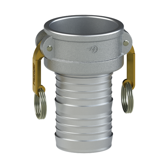 C-Coupler GOV-HB Cams, Clear Anodized Alum