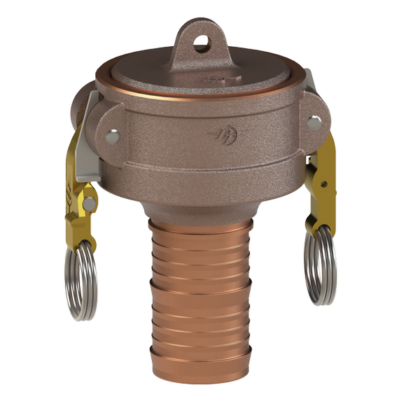 C-Coupler Reducer GOV-HBS Cams, Sand Anodized Alum