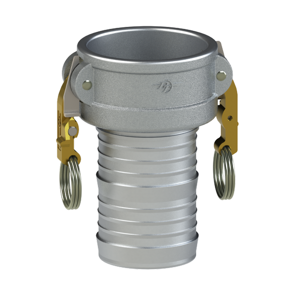 C-Coupler GOV-SLB Cams, Clear Anodized Alum