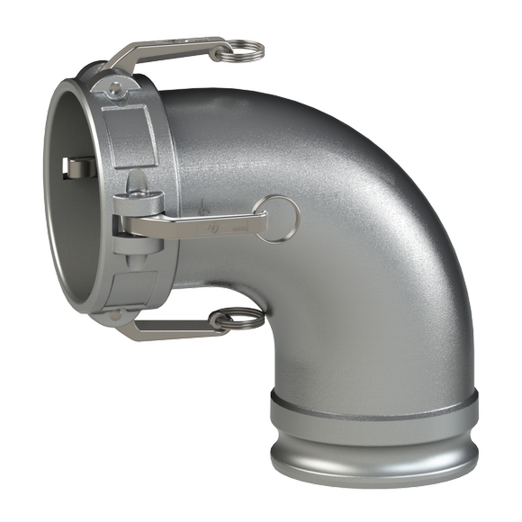 CALHD-Coupler Adapter Elbow-HBS Cams, Stainless Steel