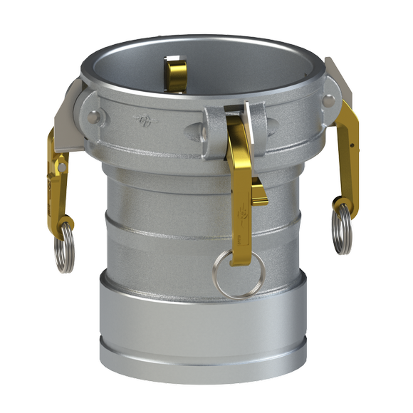 CGHD-Coupler GOV-HBS Cams, Clear Anodized Alum