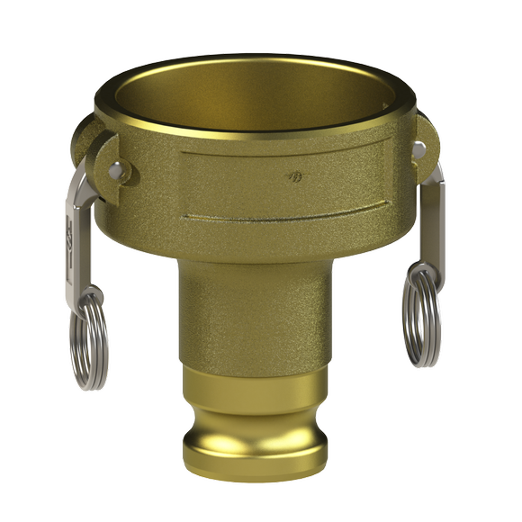 CXA-Coupler X Adapter-Long GOV, HBS-Cams, Brass