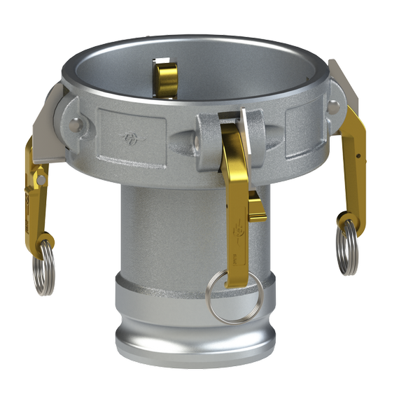 CXA-HD-Coupler X Adapter GOV-SLB Cams, Clear Anodized Alum