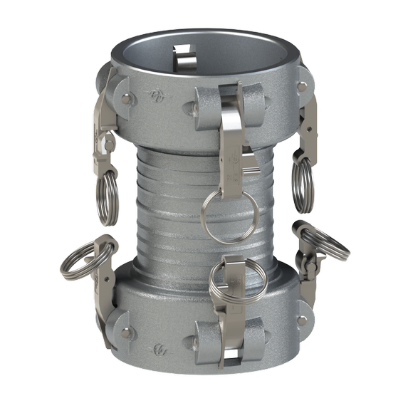 CXC-HD-Coupler X Coupler GOV-HBS Cams, Clear Anodized Alum