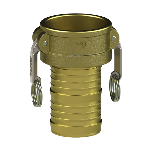 C-Coupler-HBS Cams, Spring Retainer, Brass