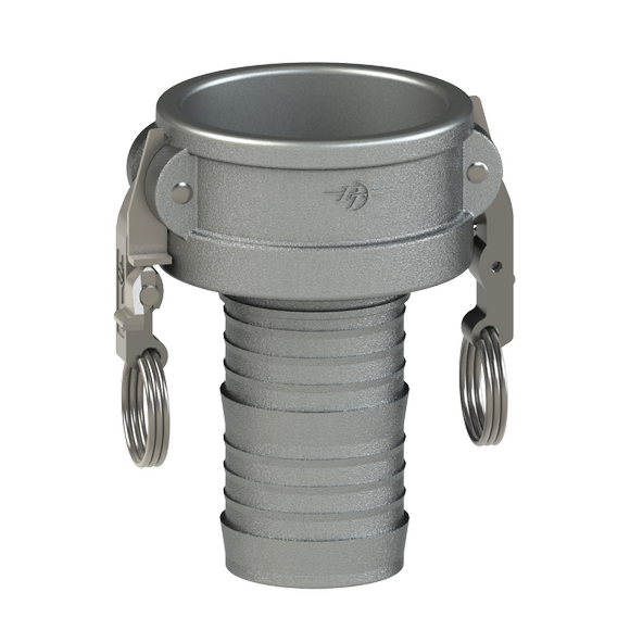 C-Coupler-SLS Cams, Clear Anodized Alum