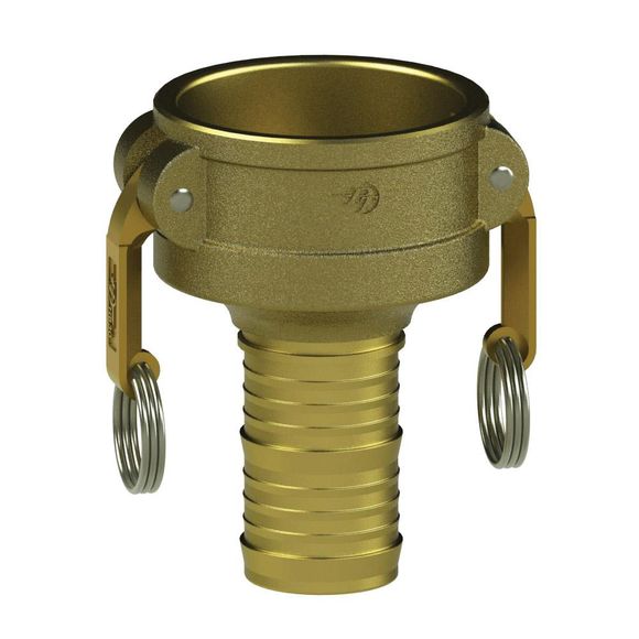 C-Coupler Reducer-HB Cams, Brass