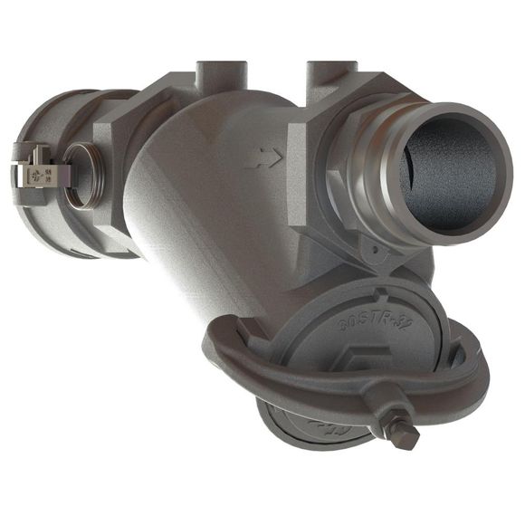 STR-Wye Strainer Assembly Alum, No Screen