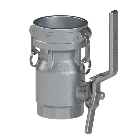 MDD-Coupler-HBS Cams, Teflon FKM, Alum