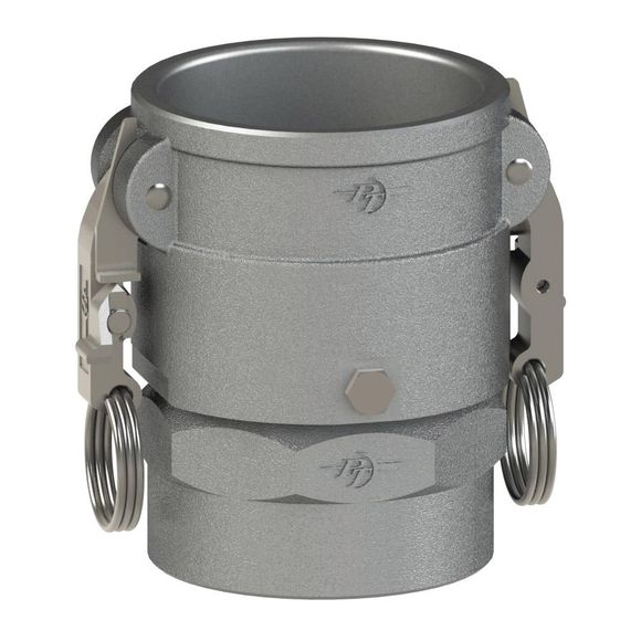 DSV-Coupler Swivel-SLS Cams, White Nitrile, Stainless Steel