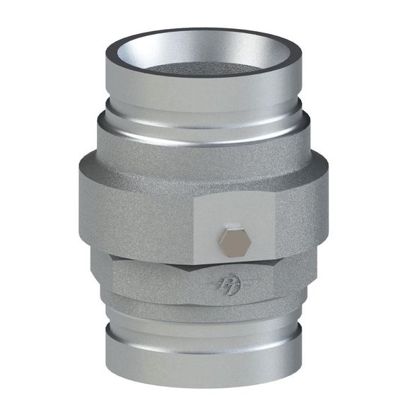 GGSV-Pipe Groove X Pipe Groove Swivel, Buna, Alum