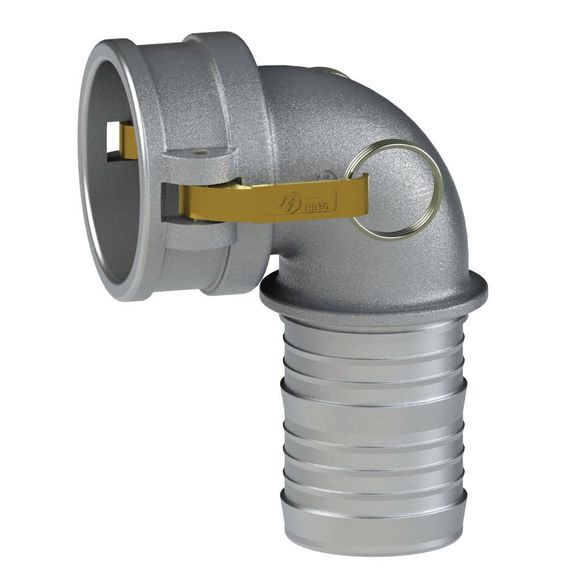 CL-Coupler Elbow-HB Cams, Alum