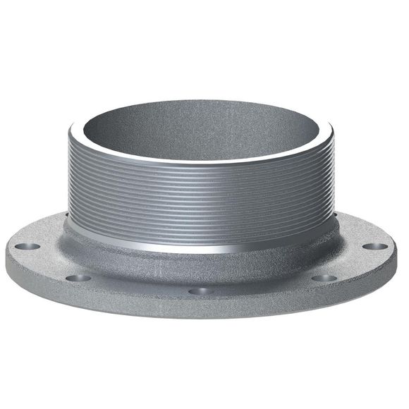 TTFNPTM-Tank Truck Flange X Male NPT Thread, Alum