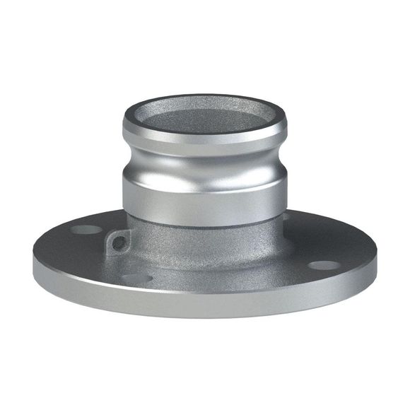 PFA-Pipe Flange Adapter Reducer, Alum