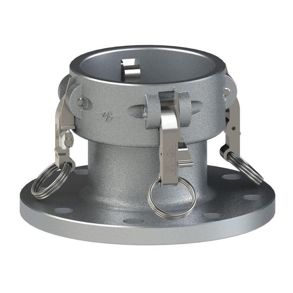 PFC-HD-Pipe Flange Coupler HD-SLS Cams, Alum