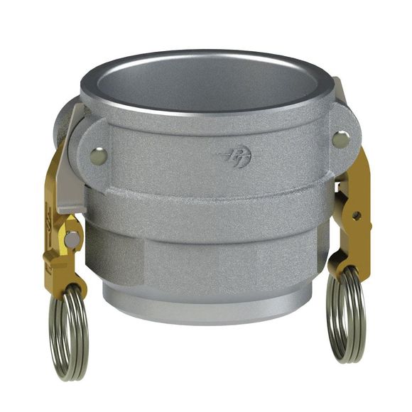 DWB-Coupler X Butt Weld-SLS Cams, SCH40 Pipe, Alum