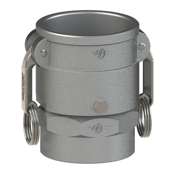 DSV-Coupler Swivel-HBS Cams, FKM, Stainless Steel