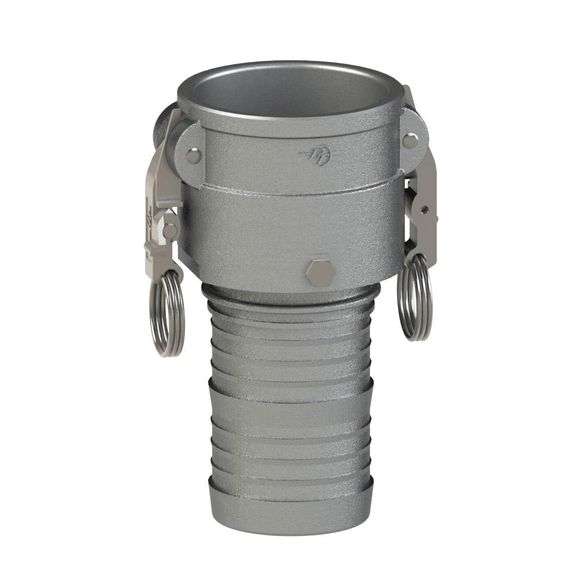 CSV-Coupler Swivel-SLS Cams, FKM, Stainless Steel