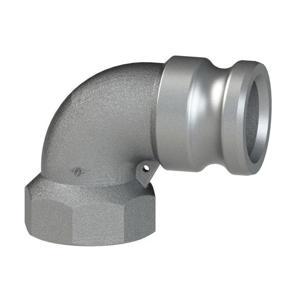 LA-Adapter Elbow-BSP, Stainless Steel