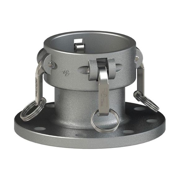 PFC50-HD-Pipe Flange Coupler C50 Shank-Raised Face, Stainless Steel