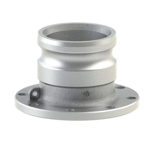 TTFA-Tank Truck Flange X Adapter, CF8M Stainless Steel