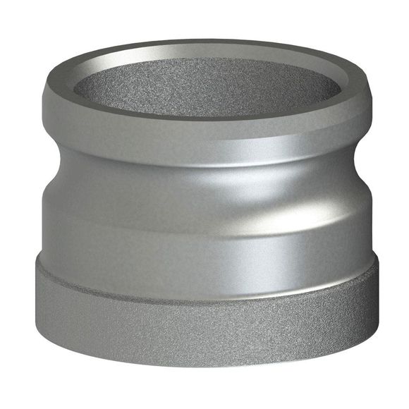 AWS-Adapter X Socket Weld, Tube, Stainless Steel