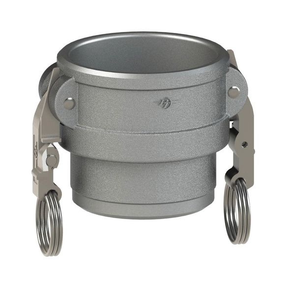 DWB-Coupler X Butt Weld-SLS Cams, Tube, Stainless Steel
