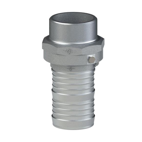 MSSV-Male NPT Adapter X Standard Shank, Buna, Alum