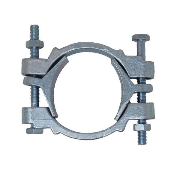 HC-2 Bolt Clamp, Loose Tongues, Zinc Plated, Malleable Iron