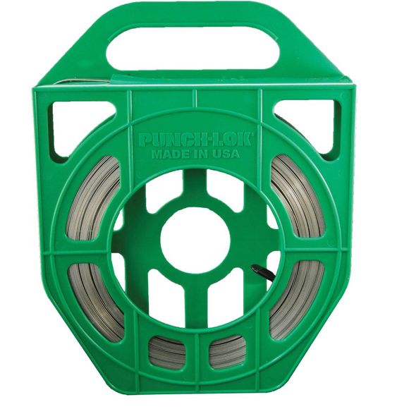 Green Banding Tote, 5/8" Width, 0.030 Thick, Stainless