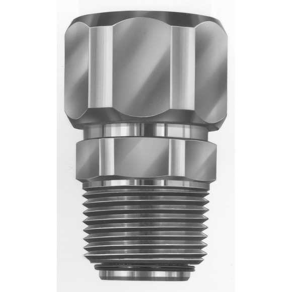Pump & Nozzle Swivel, FKM, Alum Body & Brass Nut